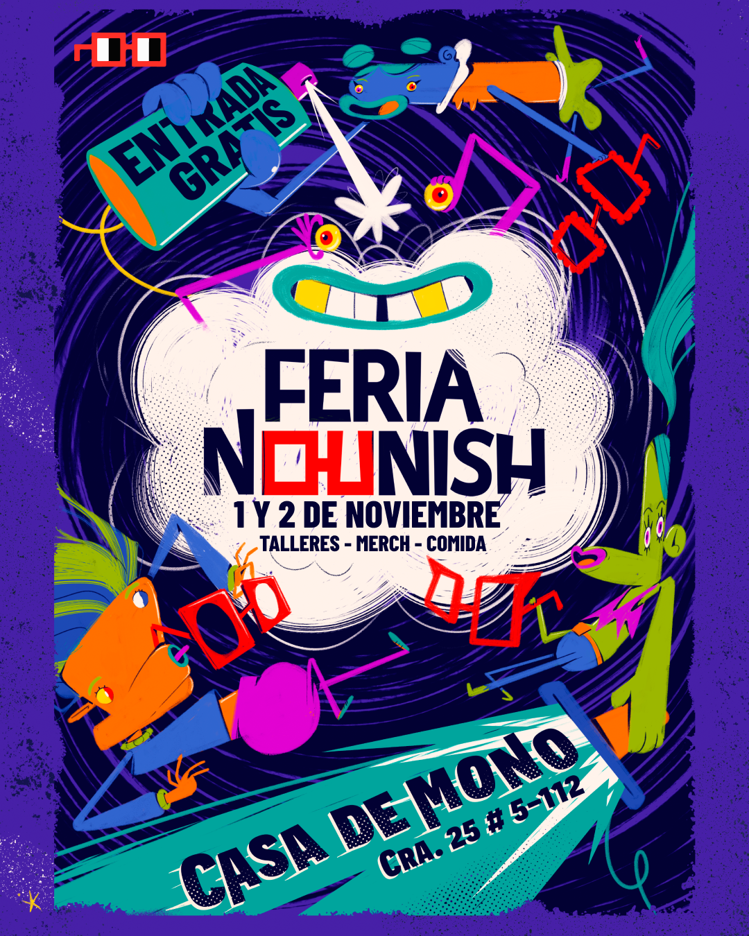 Feria Nounish 2025 flyer