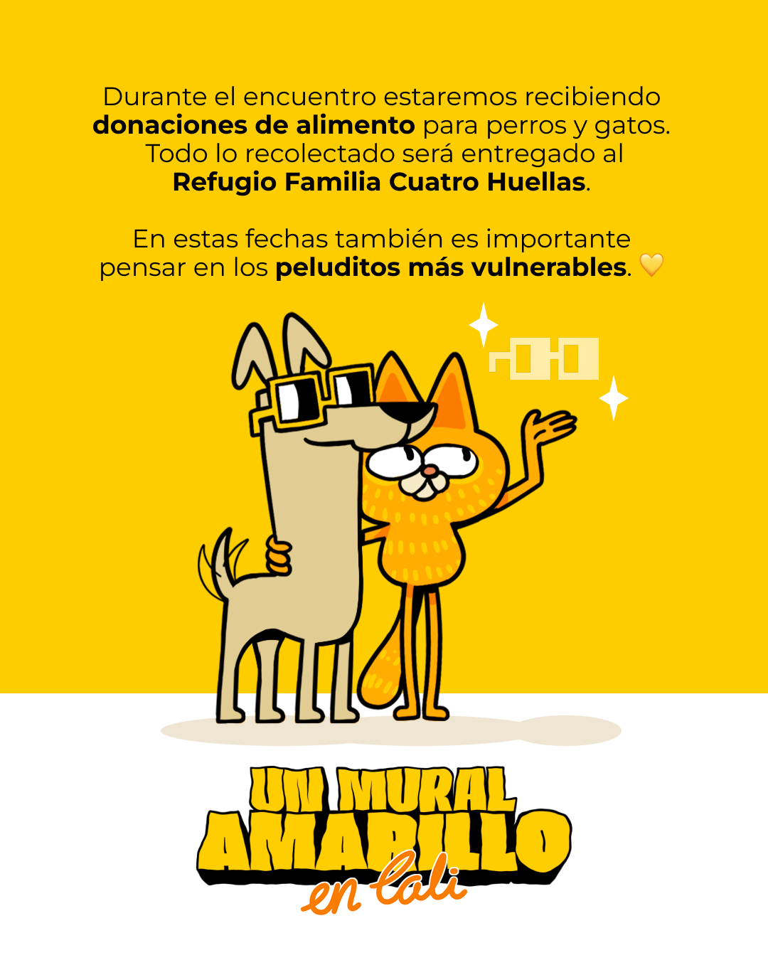 Mural Amarillo inauguración