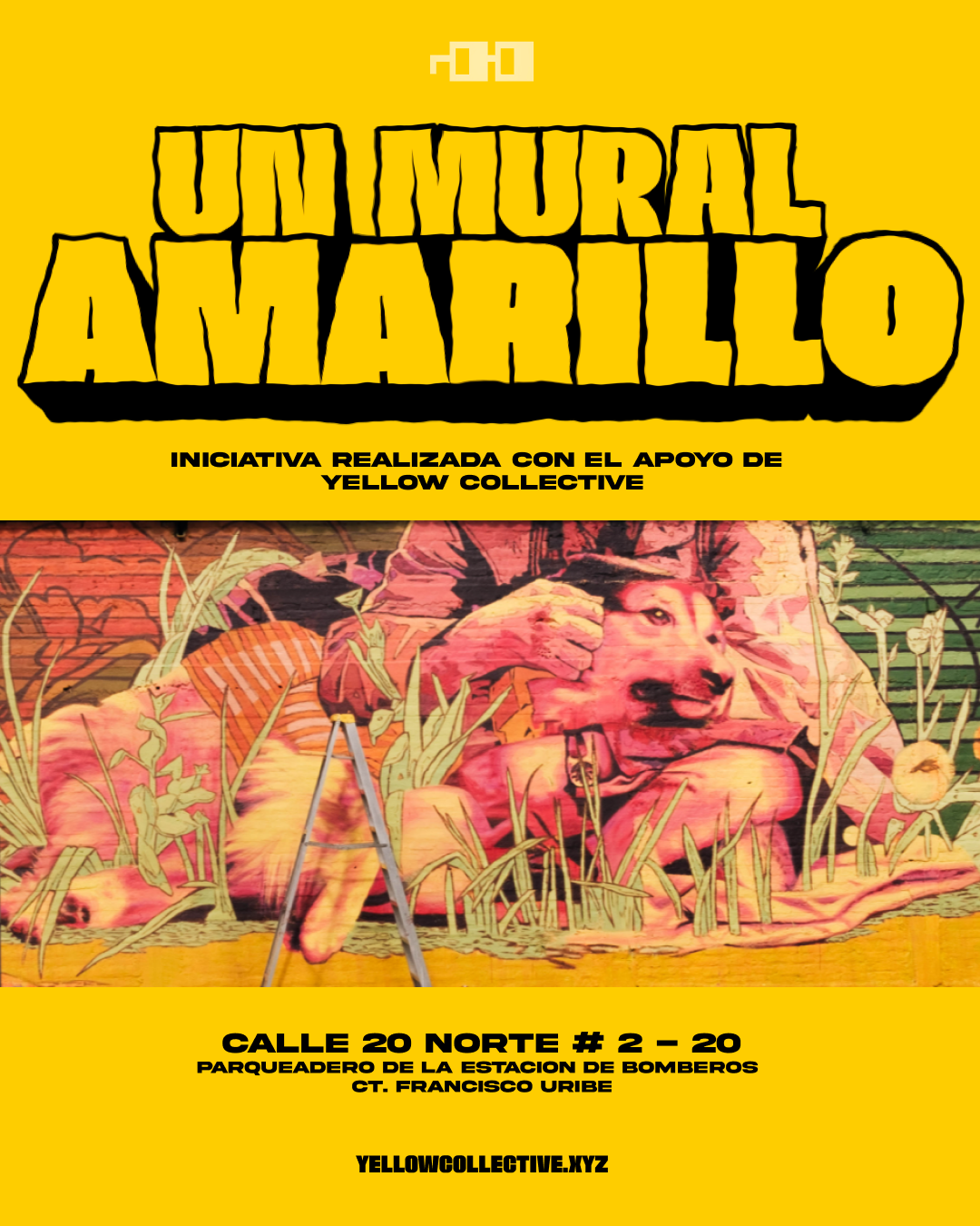 Mural Amarillo inauguración